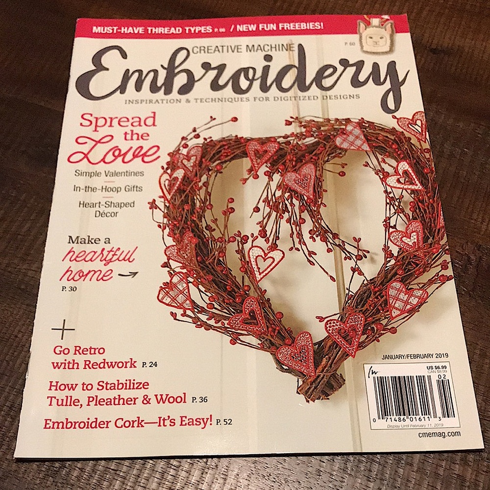 Final Price- 4 CREATIVE MACHINE Embroidery Magazines - Picture 4 of 11